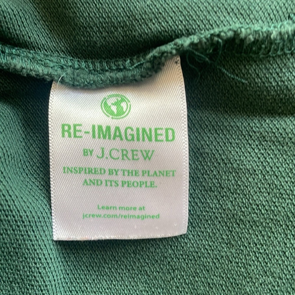 J. Crew Forest Green Oarsman Polo Shirt - Picture 3 of 5